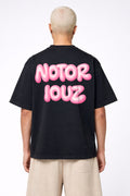 NTRZ BUBBLEGUM TEE BLACK