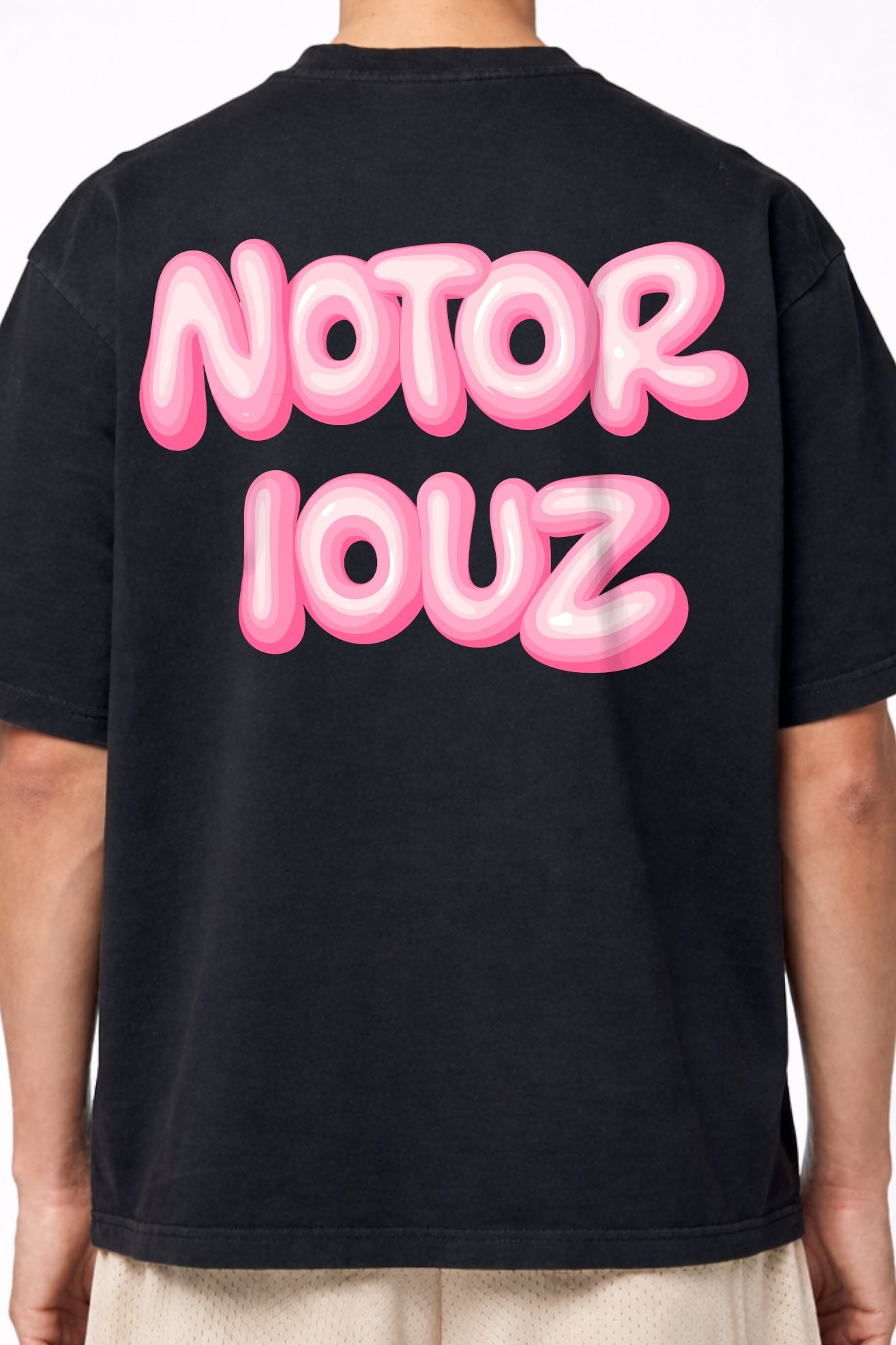 NTRZ BUBBLEGUM TEE BLACK
