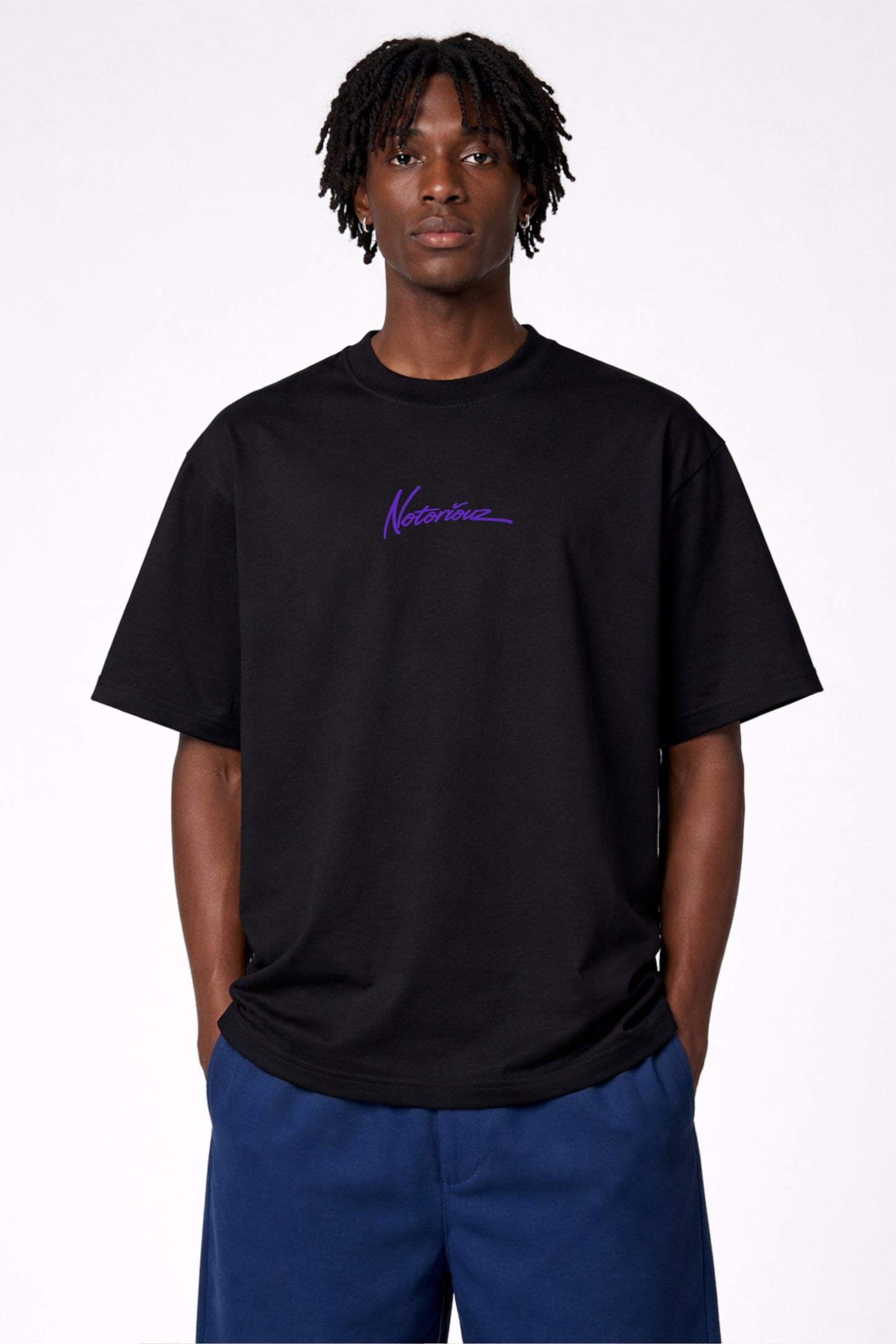 NTRZ NEVER GIVE UP TEE BLACK