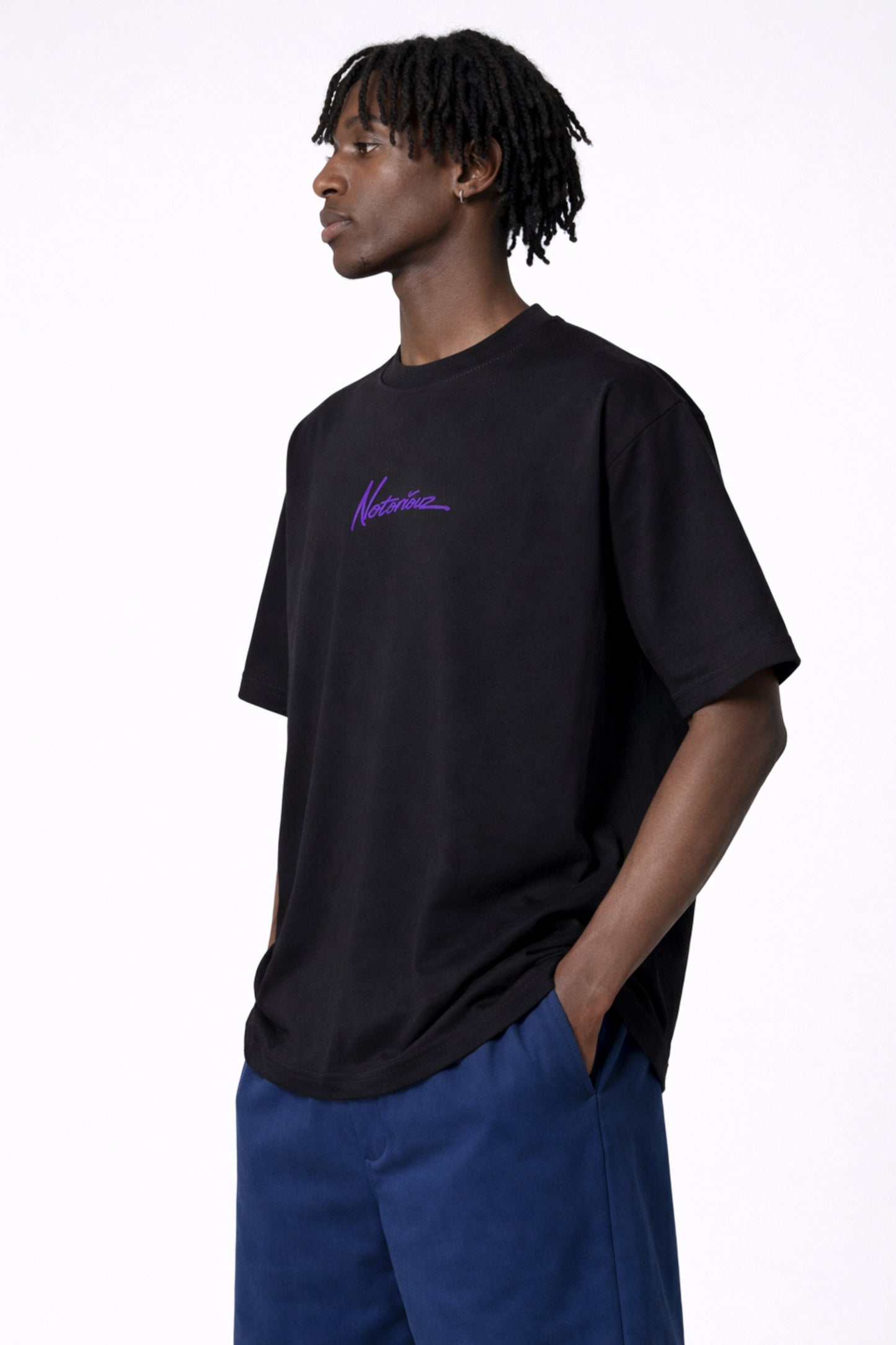 NTRZ NEVER GIVE UP TEE BLACK