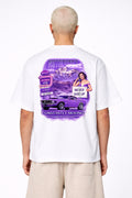 NTRZ NEVER GIVE UP TEE WHITE