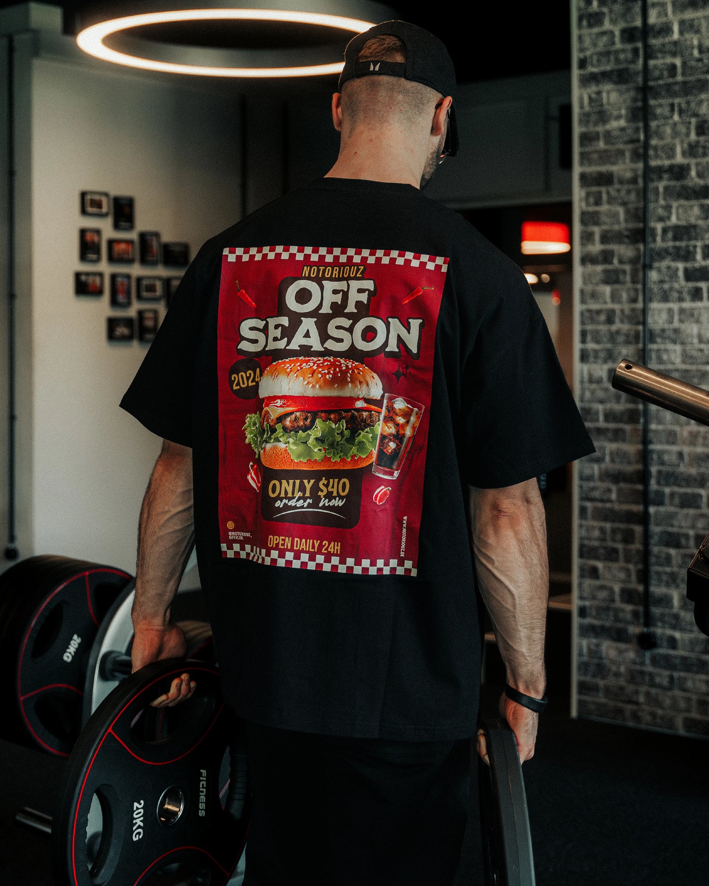 OFF SEASON Burger Oversized Tee