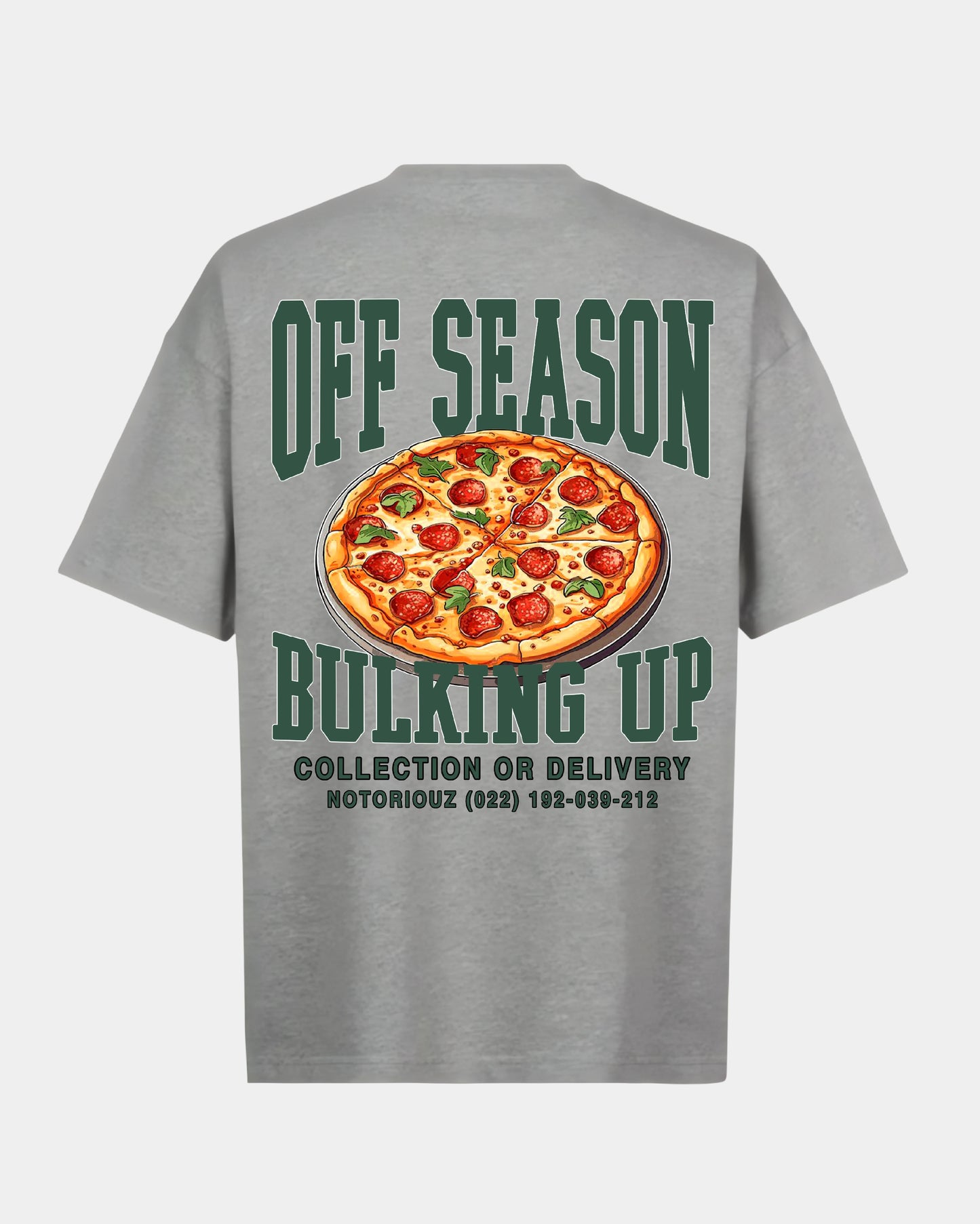 OFF SEASON Pizza Oversized Tee