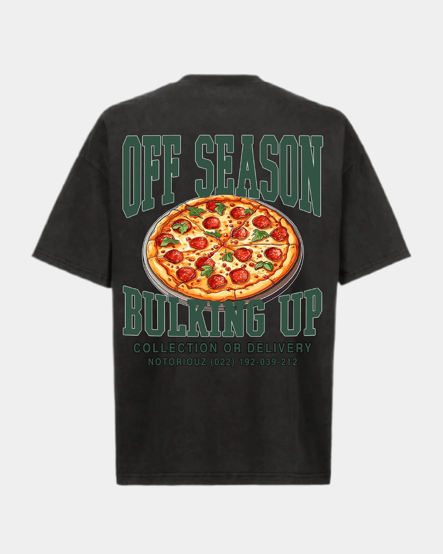 OFF SEASON Pizza Oversized Tee