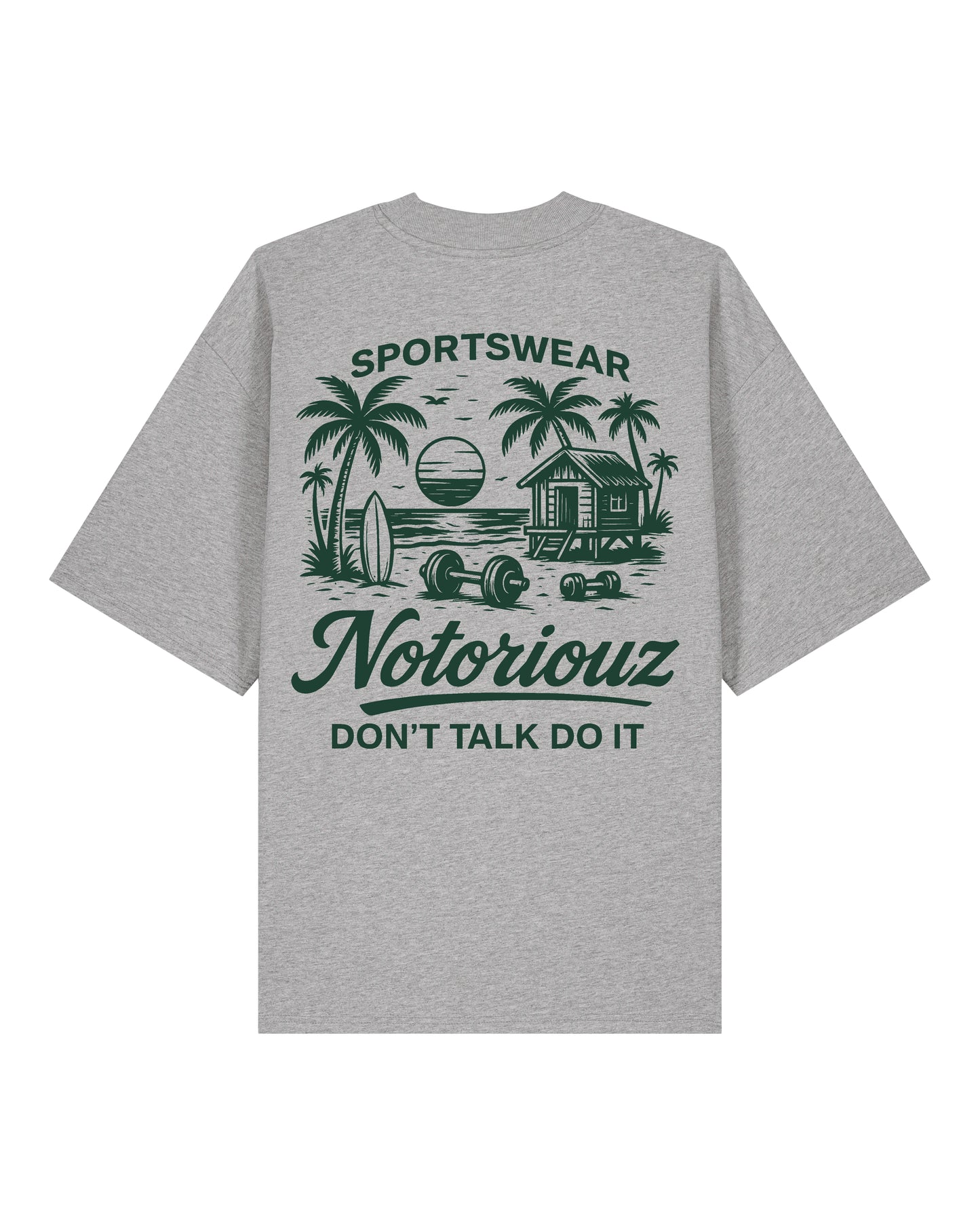 Beach Oversized Tee Summer 25