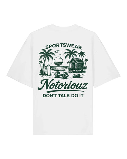 Beach Oversized Tee Summer 25