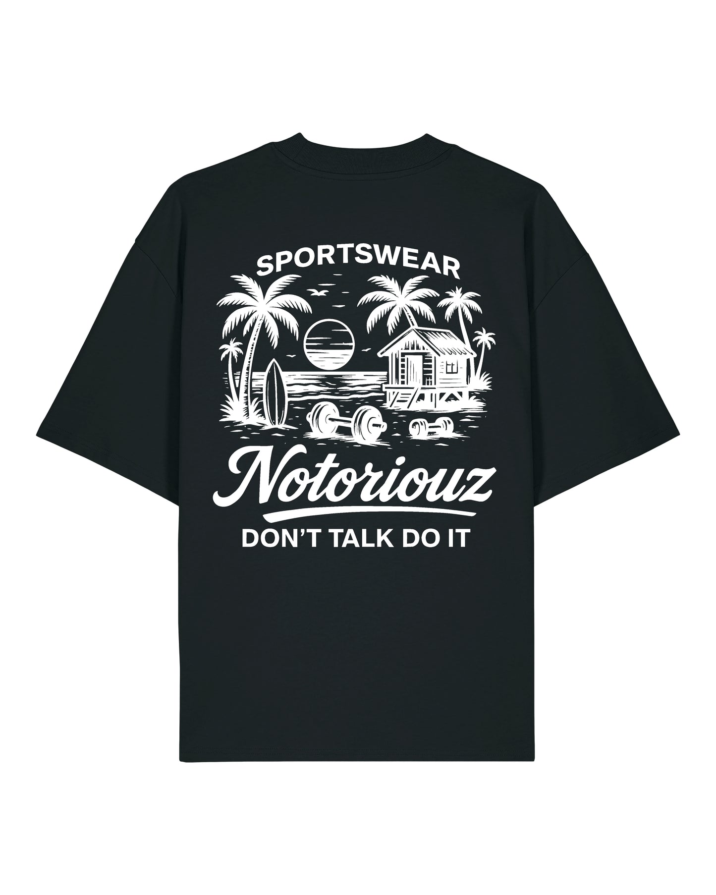Beach Oversized Tee Summer 25