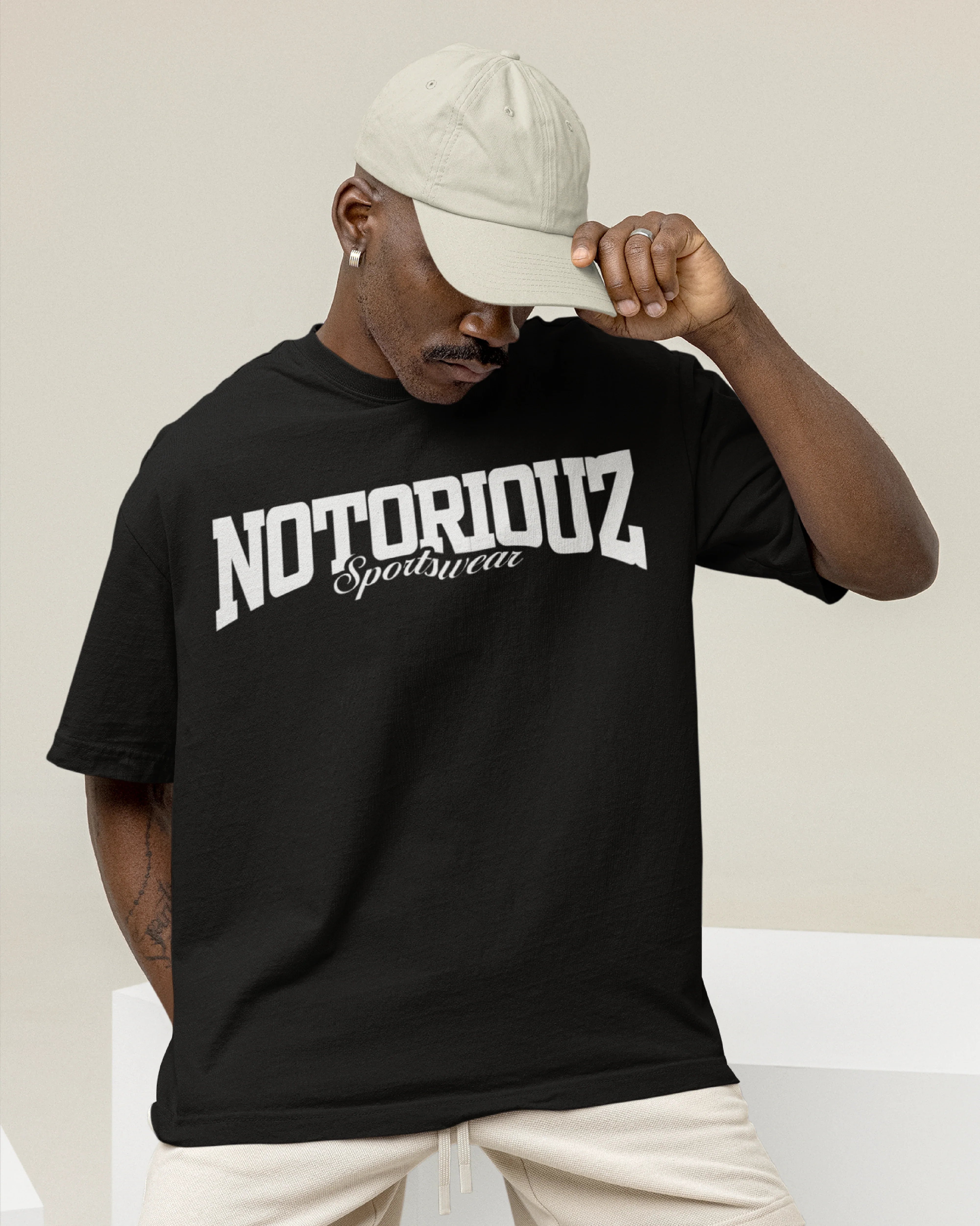 Push Pull Legs Basic Oversized Tee | Notoriouz Sportswear