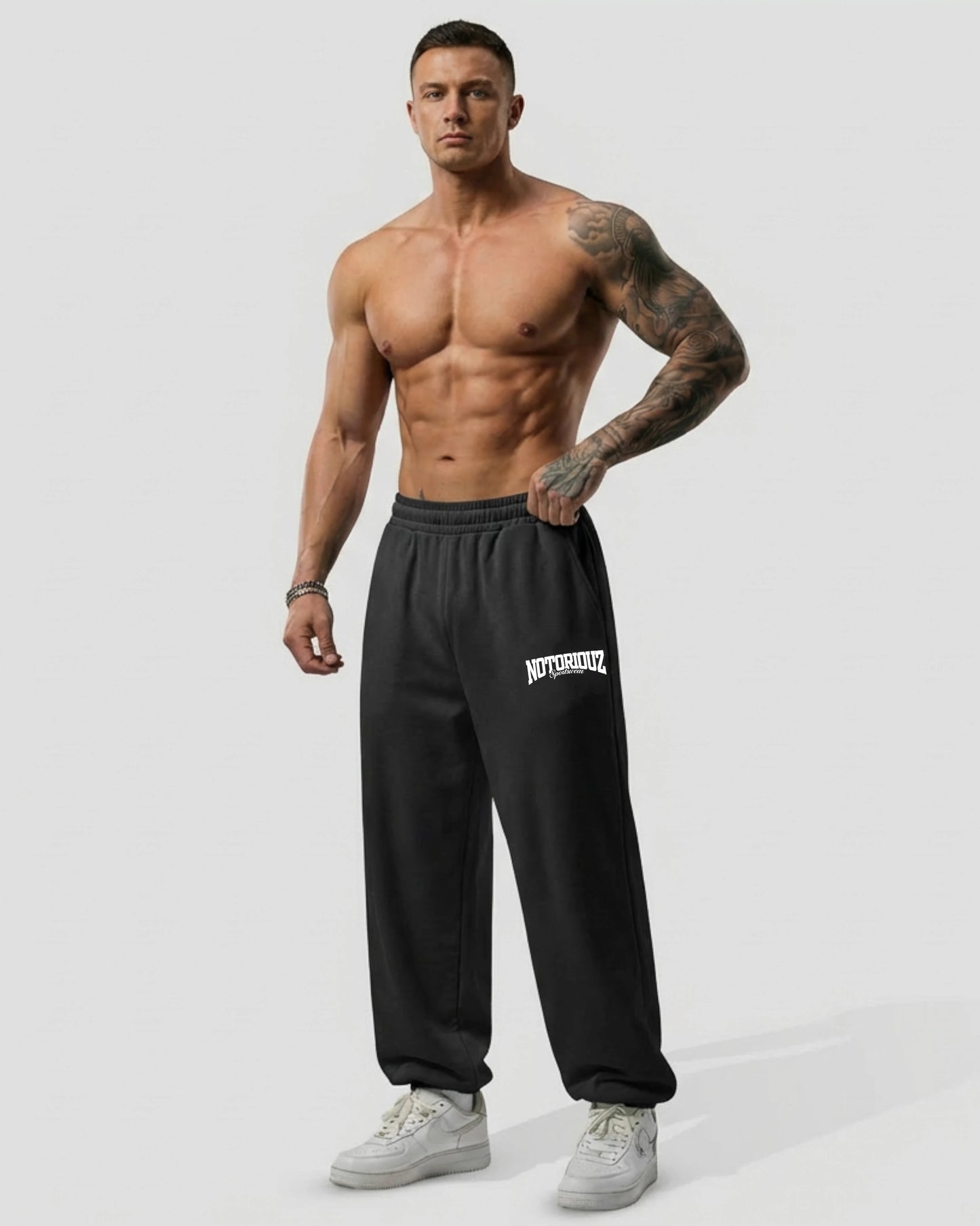 Push Pull Legs Basic Oversized Jogger | Notoriouz Sportswear