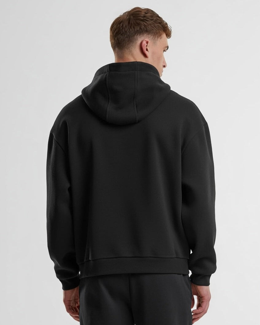 NTRZ OVERSIZED HOODIE BLACK