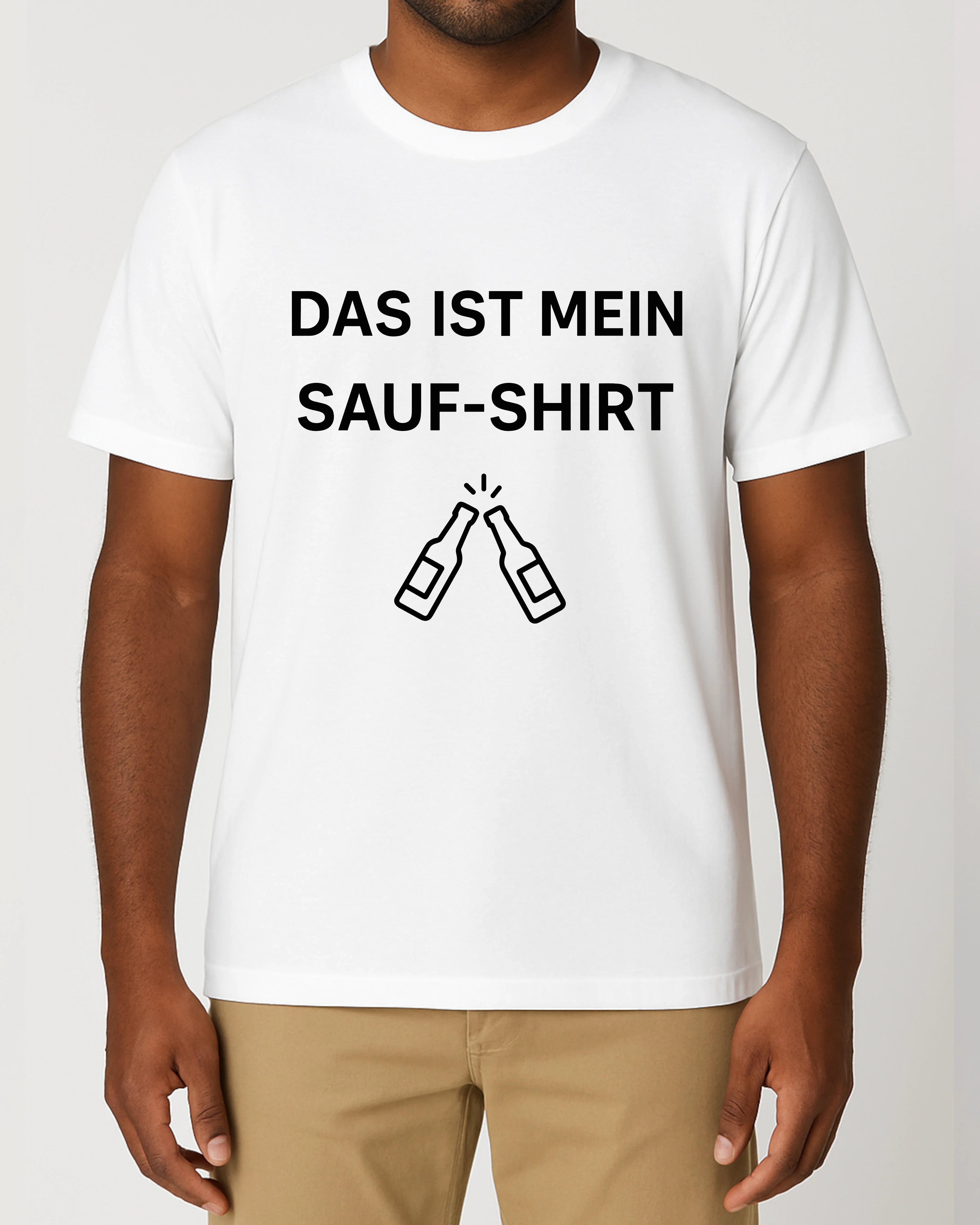 Das ist mein Sauf-Shirt in Weiß – lustiges Party Shirt von Teeflix