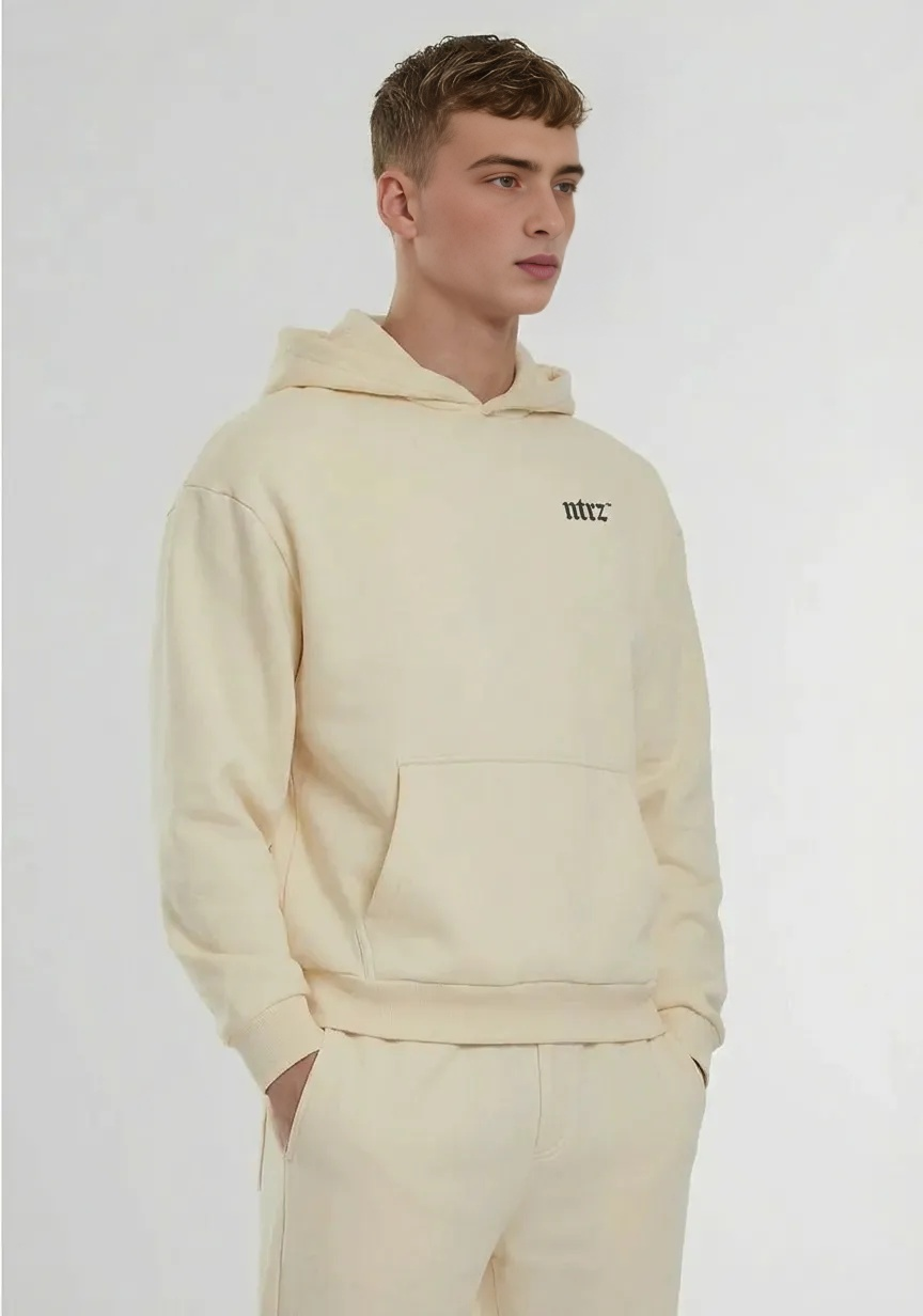 NTRZ OVERSIZED HOODIE CREME