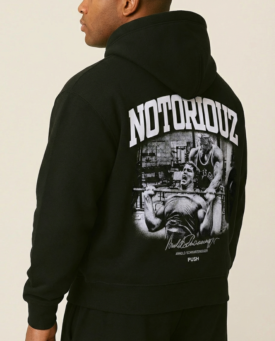 Push Oversized Hoodie | Notoriouz Sportswear