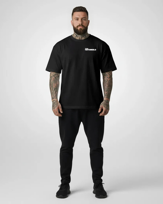 LOGO OVERSIZED TEE BLACK
