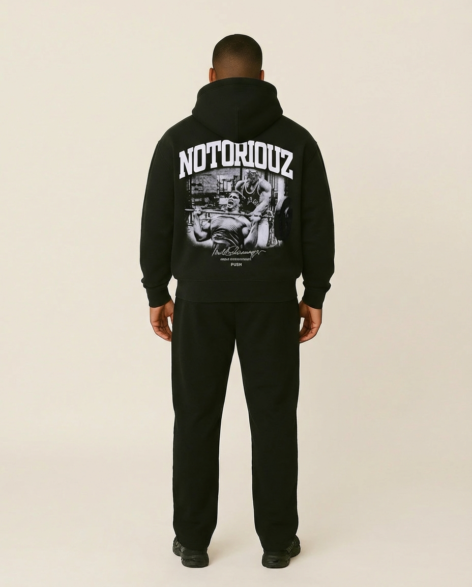 Push Oversized Hoodie | Notoriouz Sportswear