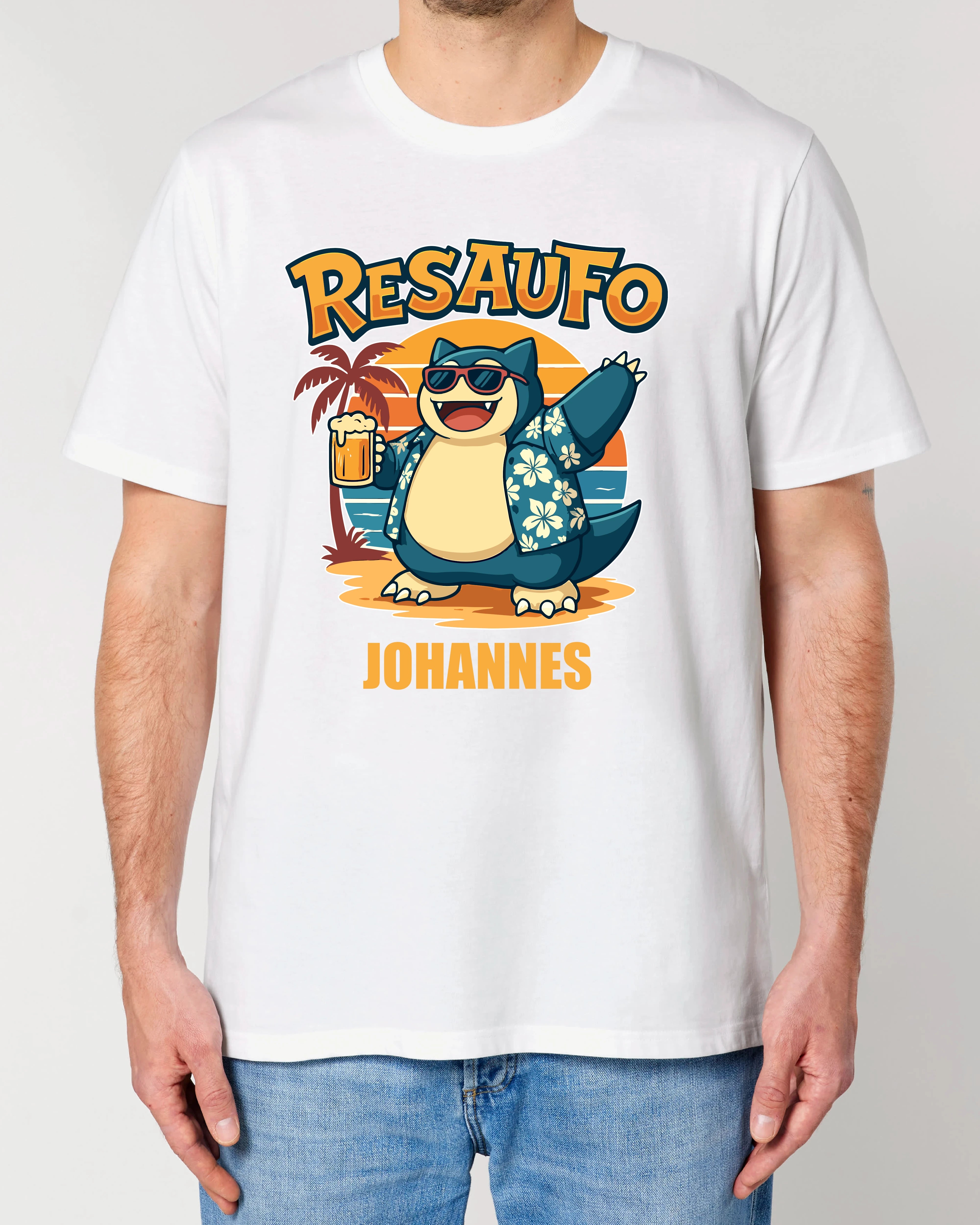 Lustiges JGA Shirt Resaufo personalisierbar | Teeflix