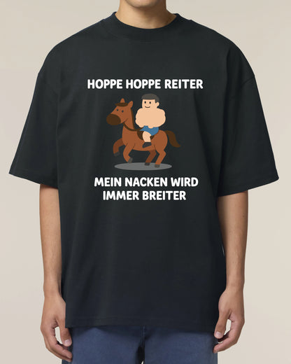 Hoppe Hoppe Reiter Gym Shirt Schwarz Oversized Pump Cover Teeflix