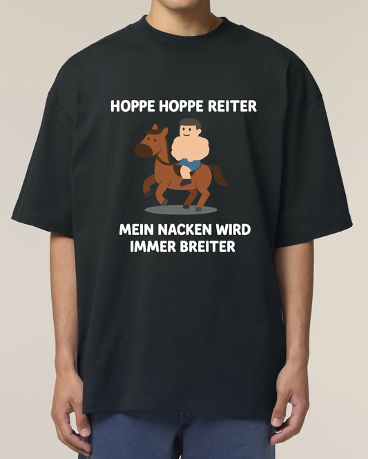 Hoppe Hoppe Reiter Gym Shirt Schwarz Oversized Pump Cover Teeflix