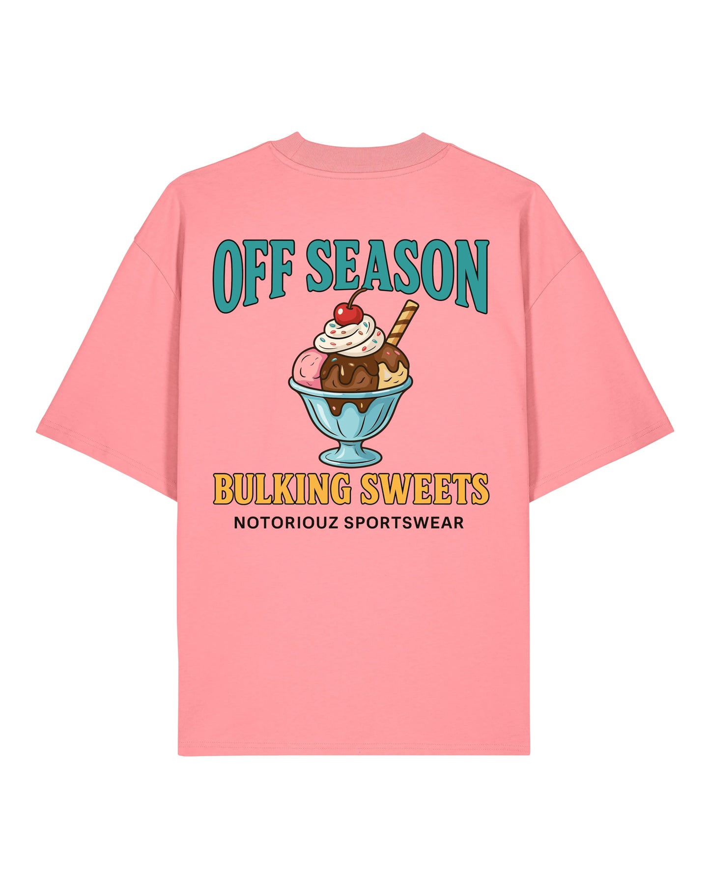 OFF SEASON “Bulking Sweets” Oversized T-Shirt | Notoriouz Sportswear