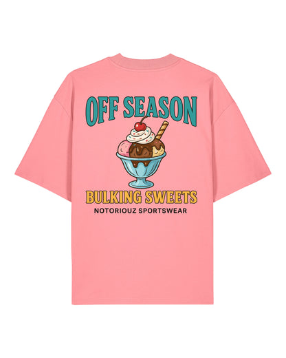 OFF SEASON “Bulking Sweets” Oversized T-Shirt | Notoriouz Sportswear