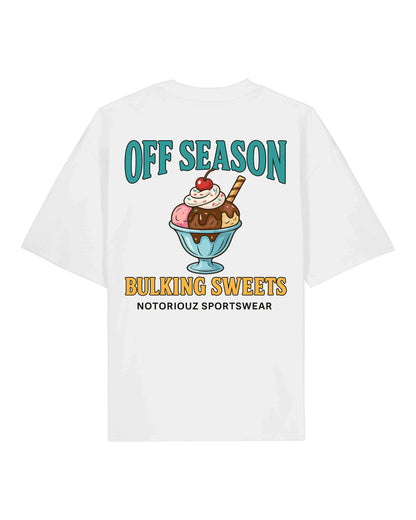 OFF SEASON “Bulking Sweets” Oversized T-Shirt | Notoriouz Sportswear