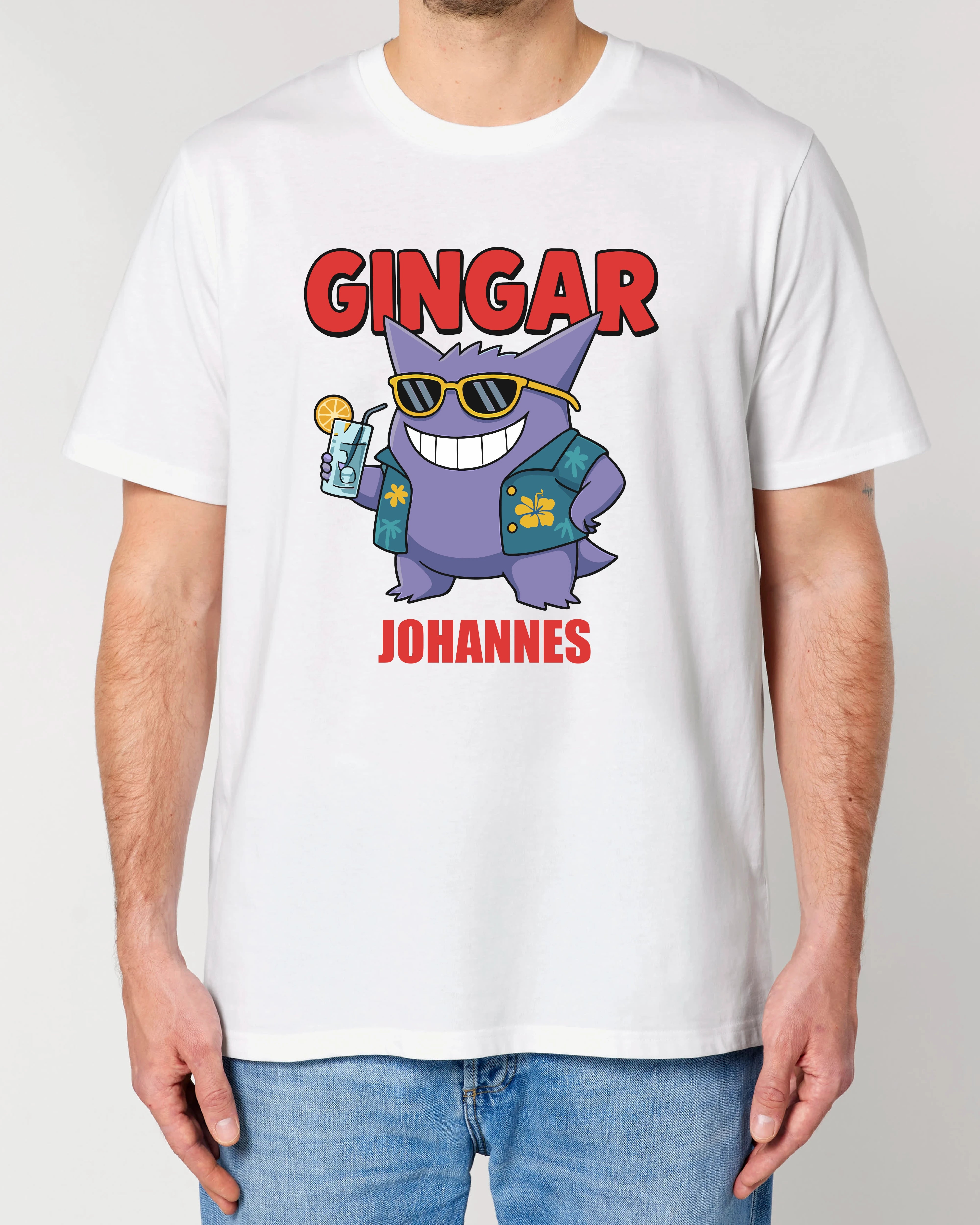 Lustiges JGA Shirt Gingar personalisierbar | Teeflix