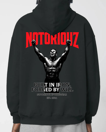 Oversized Hoodie Built in Iron | Notoriouz Sportswear