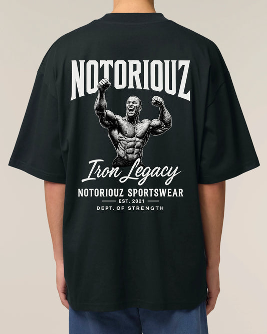 Iron Legacy Oversized T-Shirt | Notoriouz