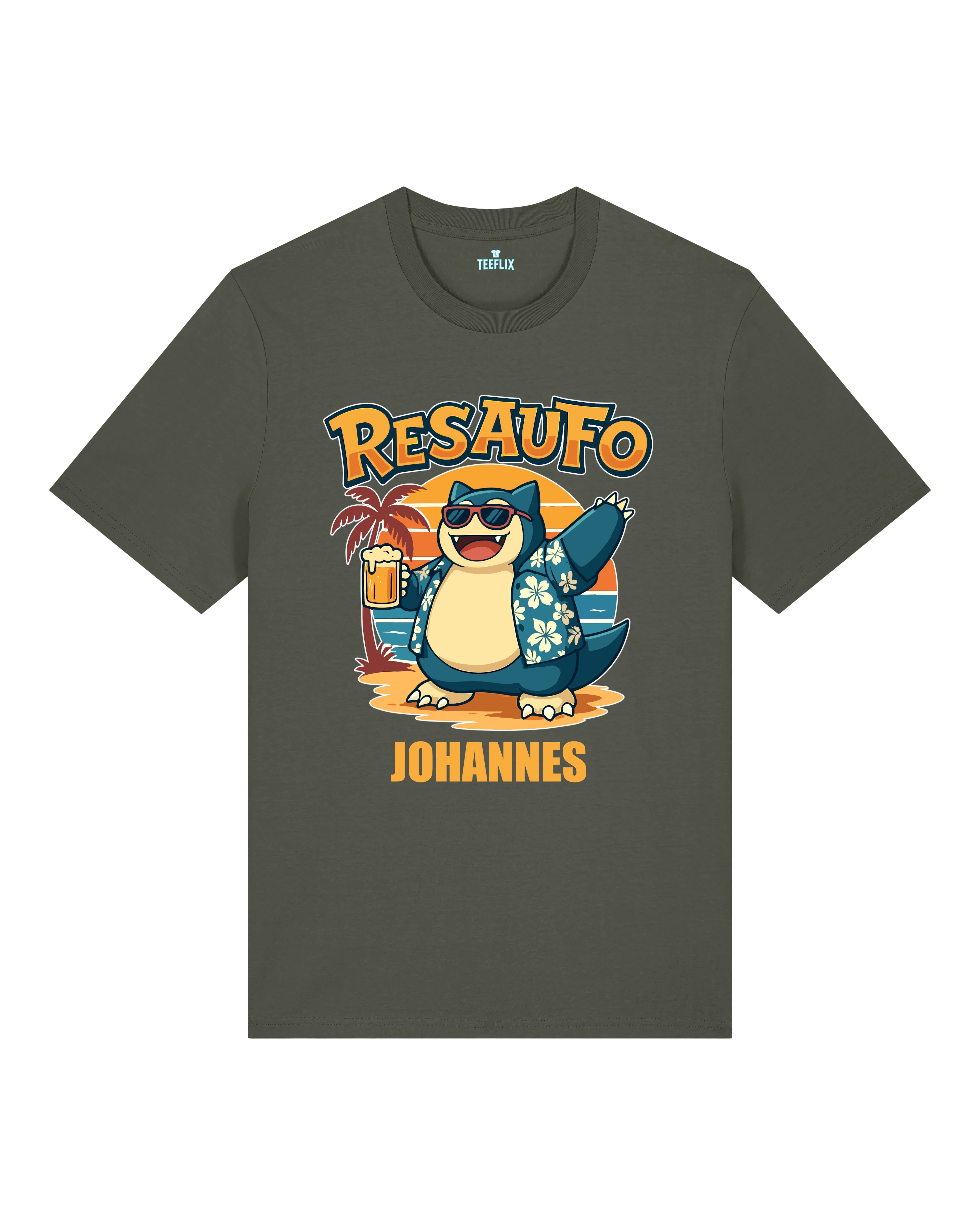 Lustiges JGA Shirt Resaufo personalisierbar | Teeflix