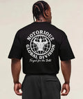 GLOBAL OVERSIZED TEE BLACK