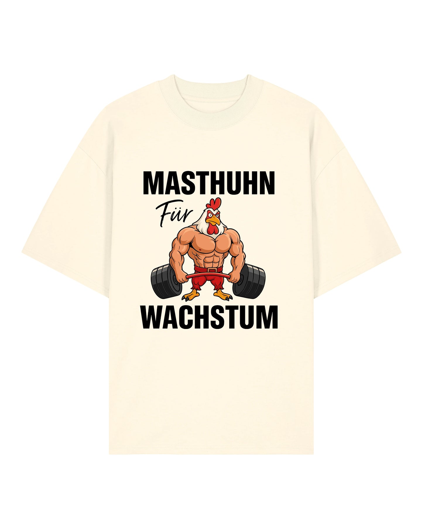 Masthuhn Shirt für Muskelaufbau | GhostGym