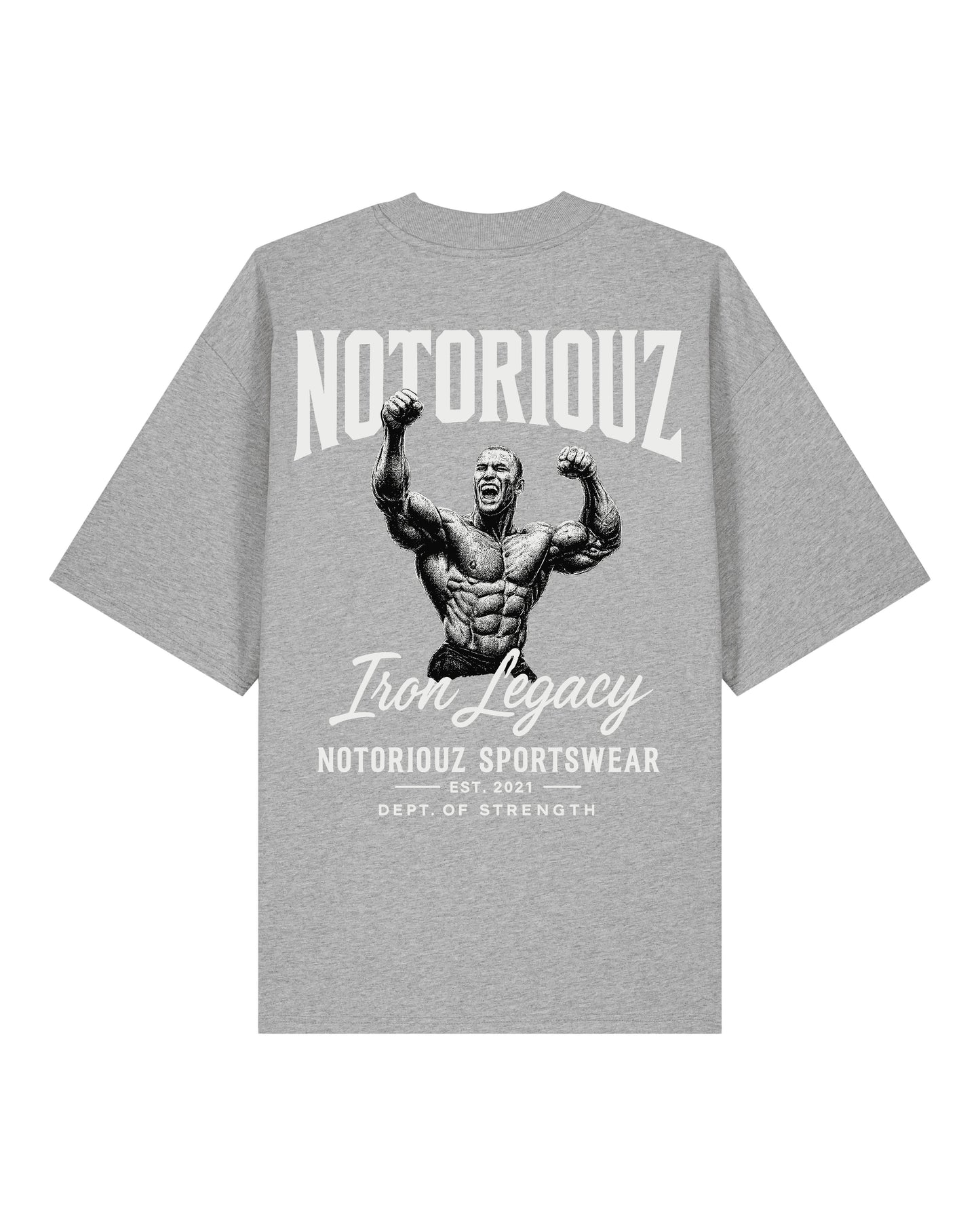 Iron Legacy Oversized T-Shirt | Notoriouz