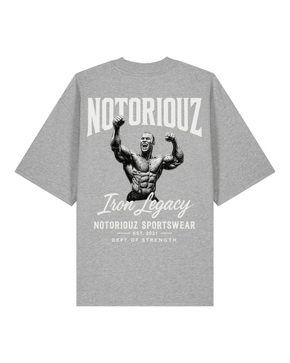 Iron Legacy Oversized T-Shirt | Notoriouz