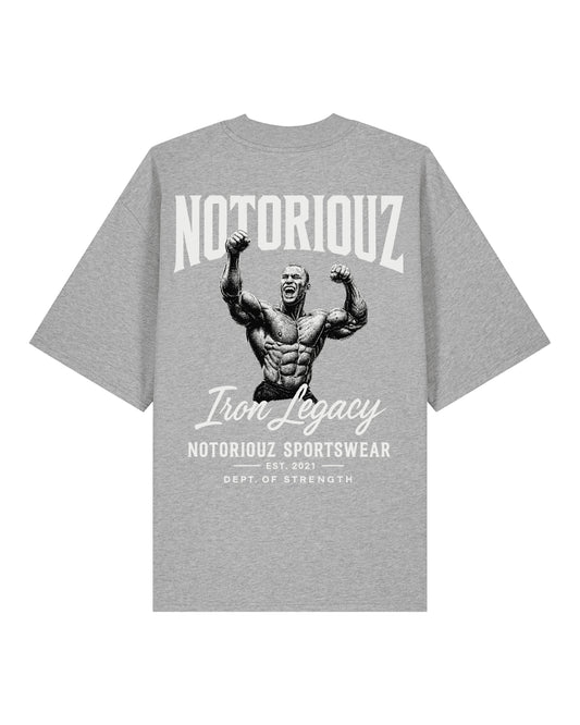 Iron Legacy Oversized T-Shirt | Notoriouz