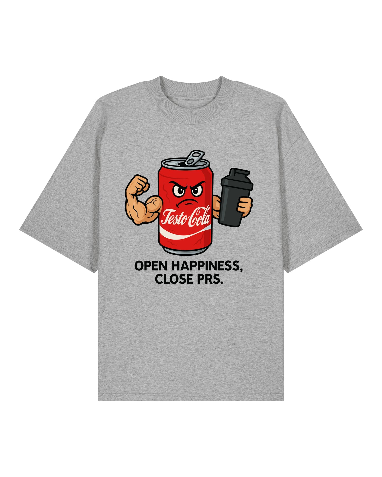 Testo Cola Oversized Pumpcover Shirt | GhostGym