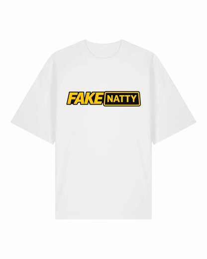 FAKE NATTY Oversized Pumpcover Shirt | Gym Meme Shirt | GhostGym