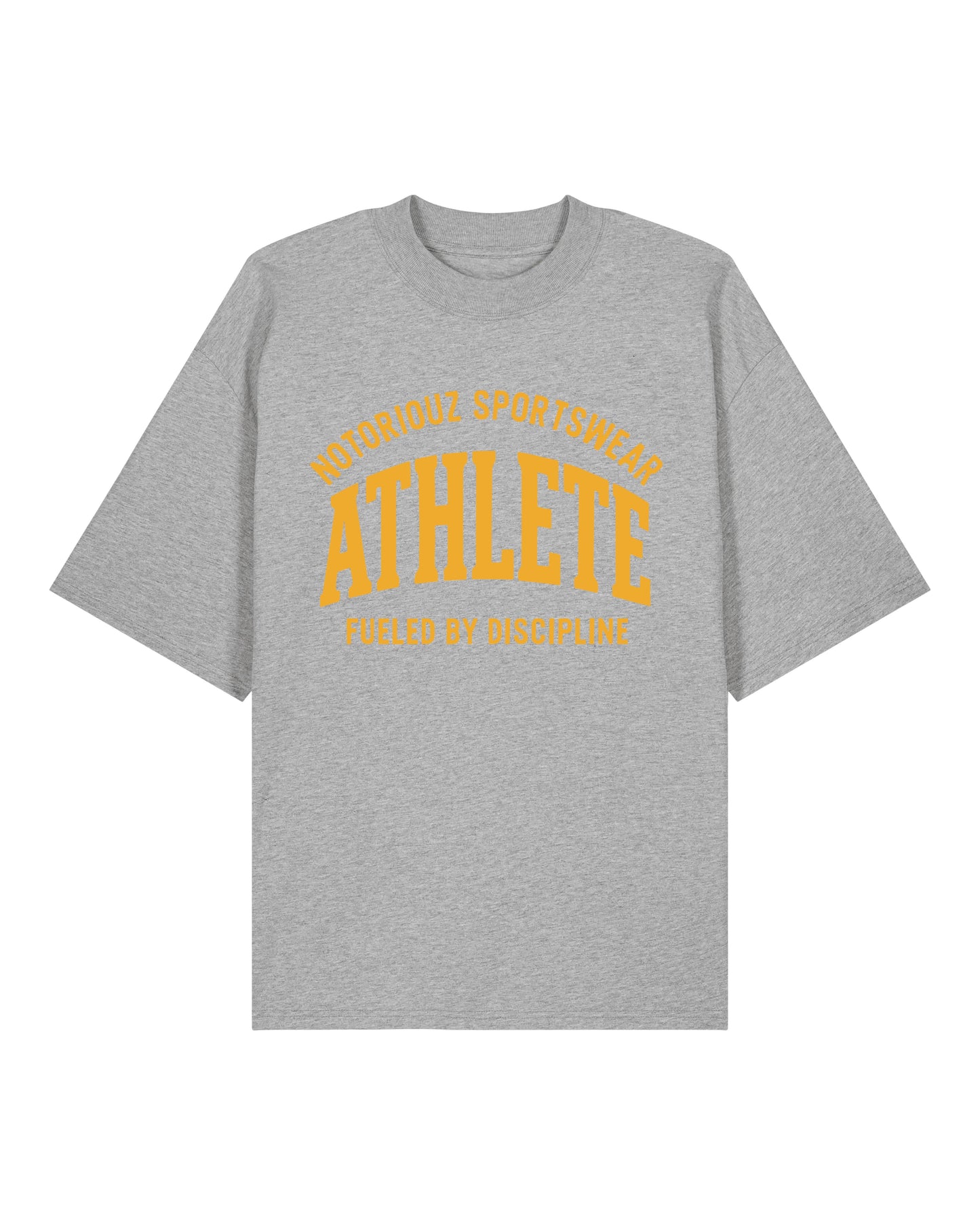 ATHLETE Oversized T-Shirt – Fueled by Discipline | Notoriouz Sportswear