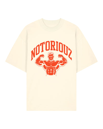Classic Oversized T-Shirt – Oldschool Gym Style | Notoriouz Sportswear