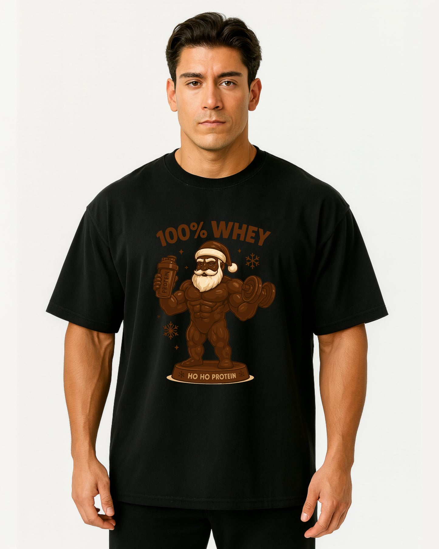 100% WHEY Pumpcover Oversized T-Shirt | GhostGym