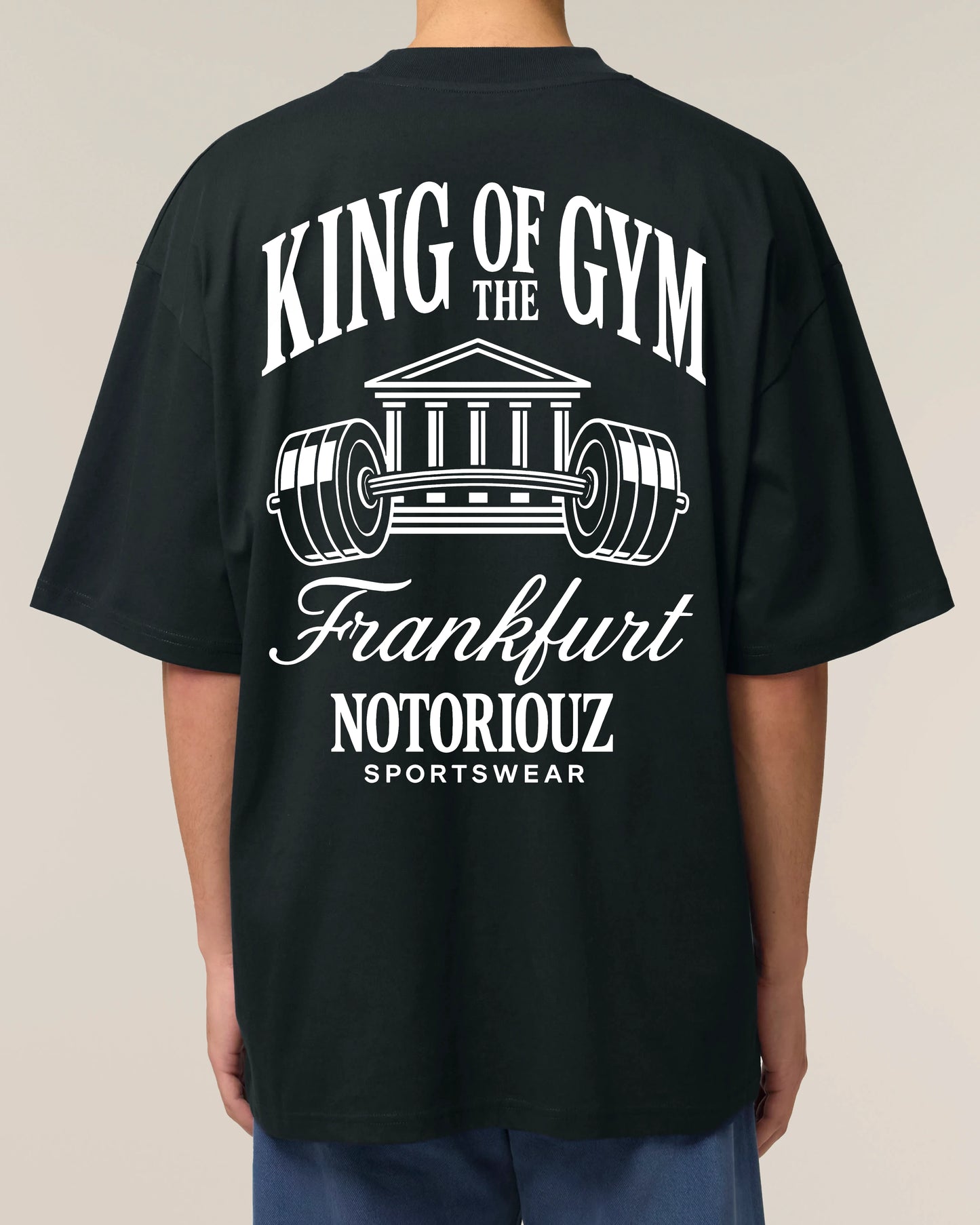 King of the Gym Oversized Shirt | Notoriouz