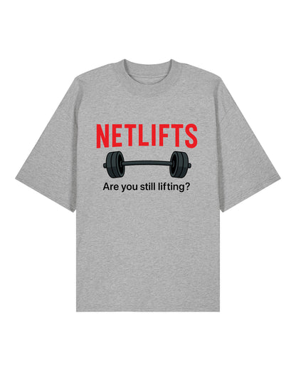 NETLIFTS Oversized Pumpcover Shirt | Are You Still Lifting? | GhostGym