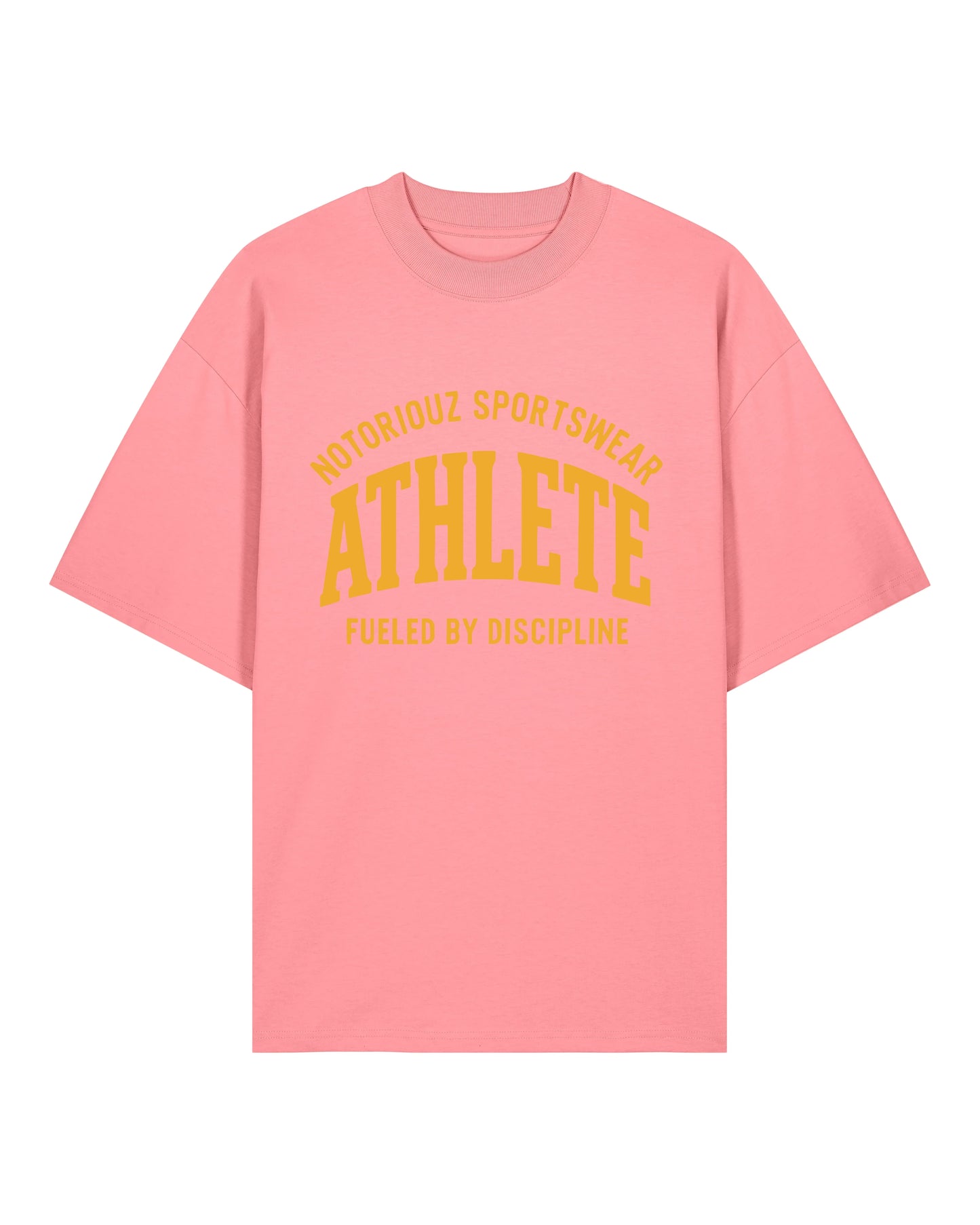 ATHLETE Oversized T-Shirt – Fueled by Discipline | Notoriouz Sportswear