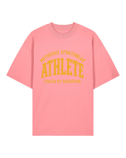 ATHLETE Oversized T-Shirt – Fueled by Discipline | Notoriouz Sportswear