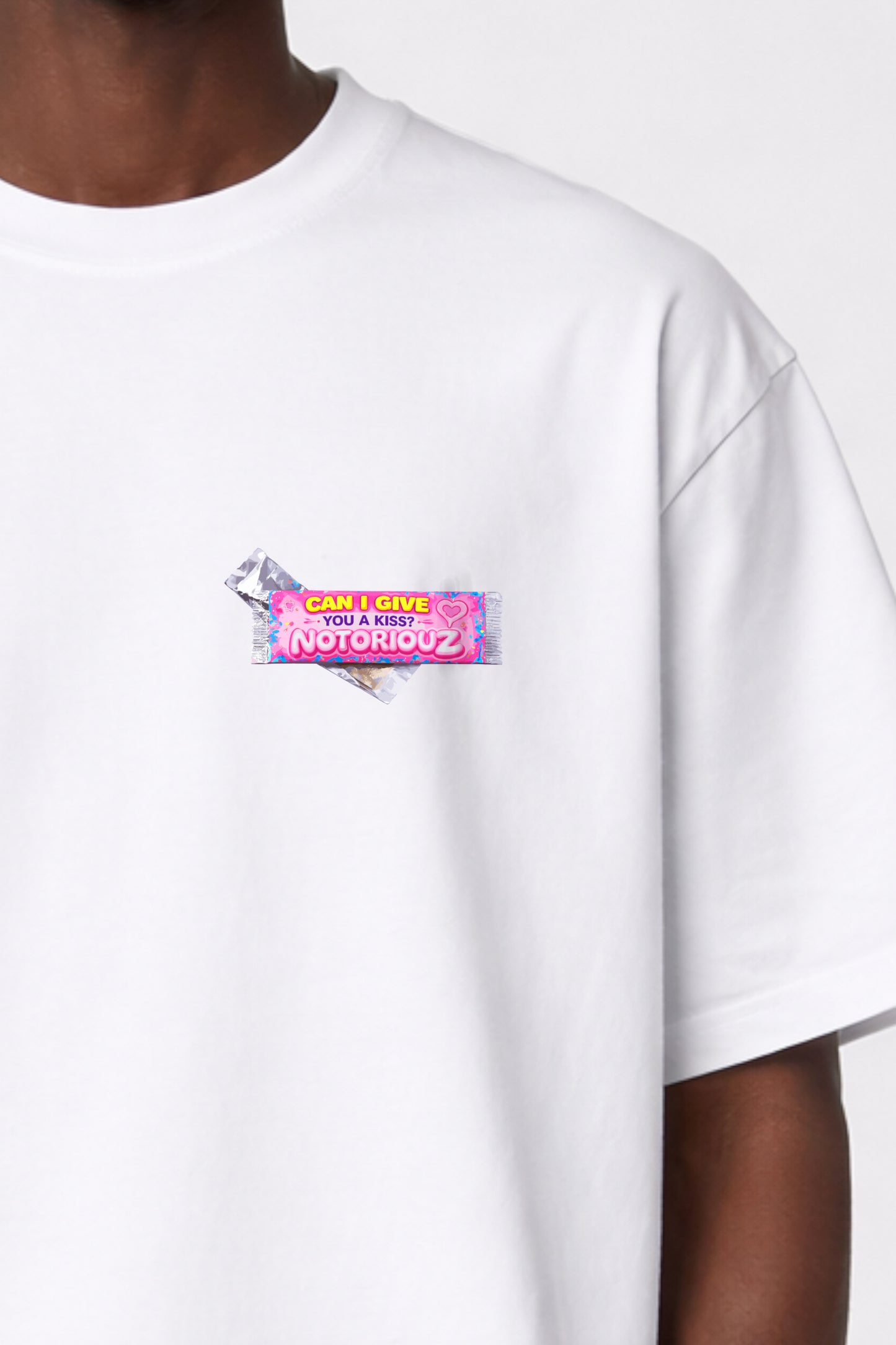 NTRZ BUBBLEGUM TEE WHITE