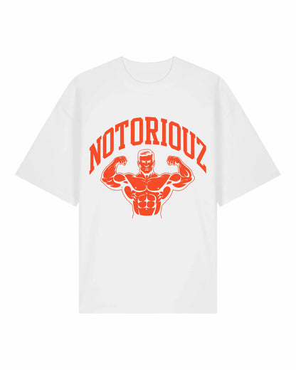 Classic Oversized T-Shirt – Oldschool Gym Style | Notoriouz Sportswear