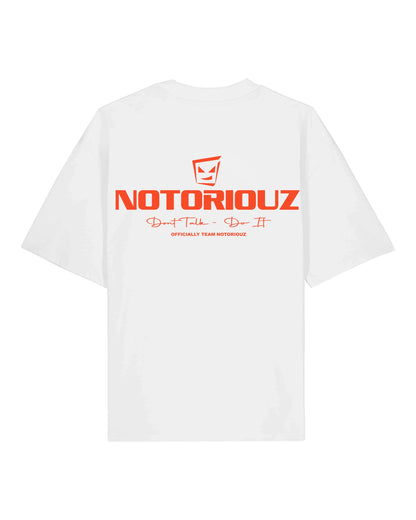 Weißes Notoriouz Shirt – Official Team Design