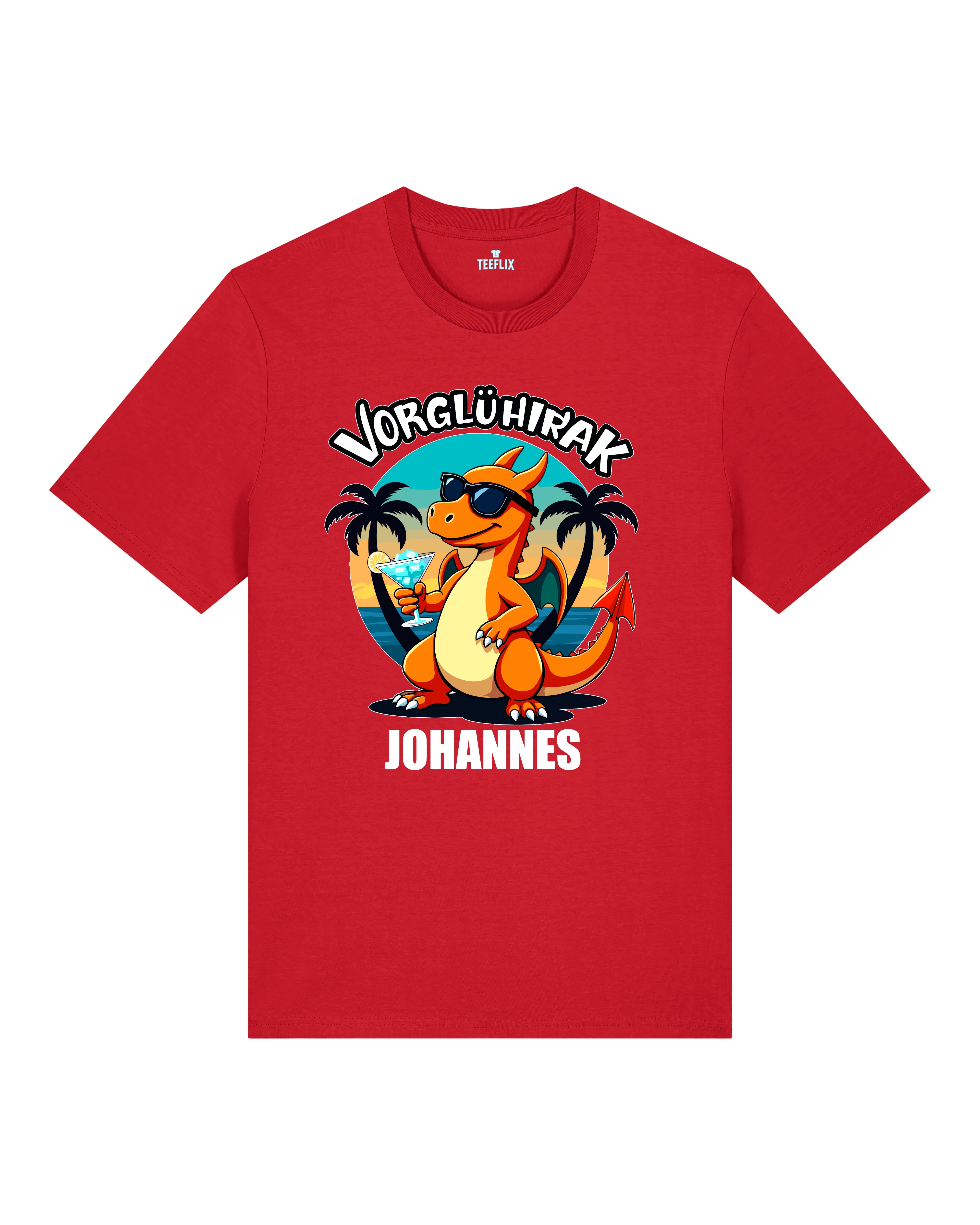 Lustiges JGA Shirt Vorglühirak personalisierbar | Teeflix