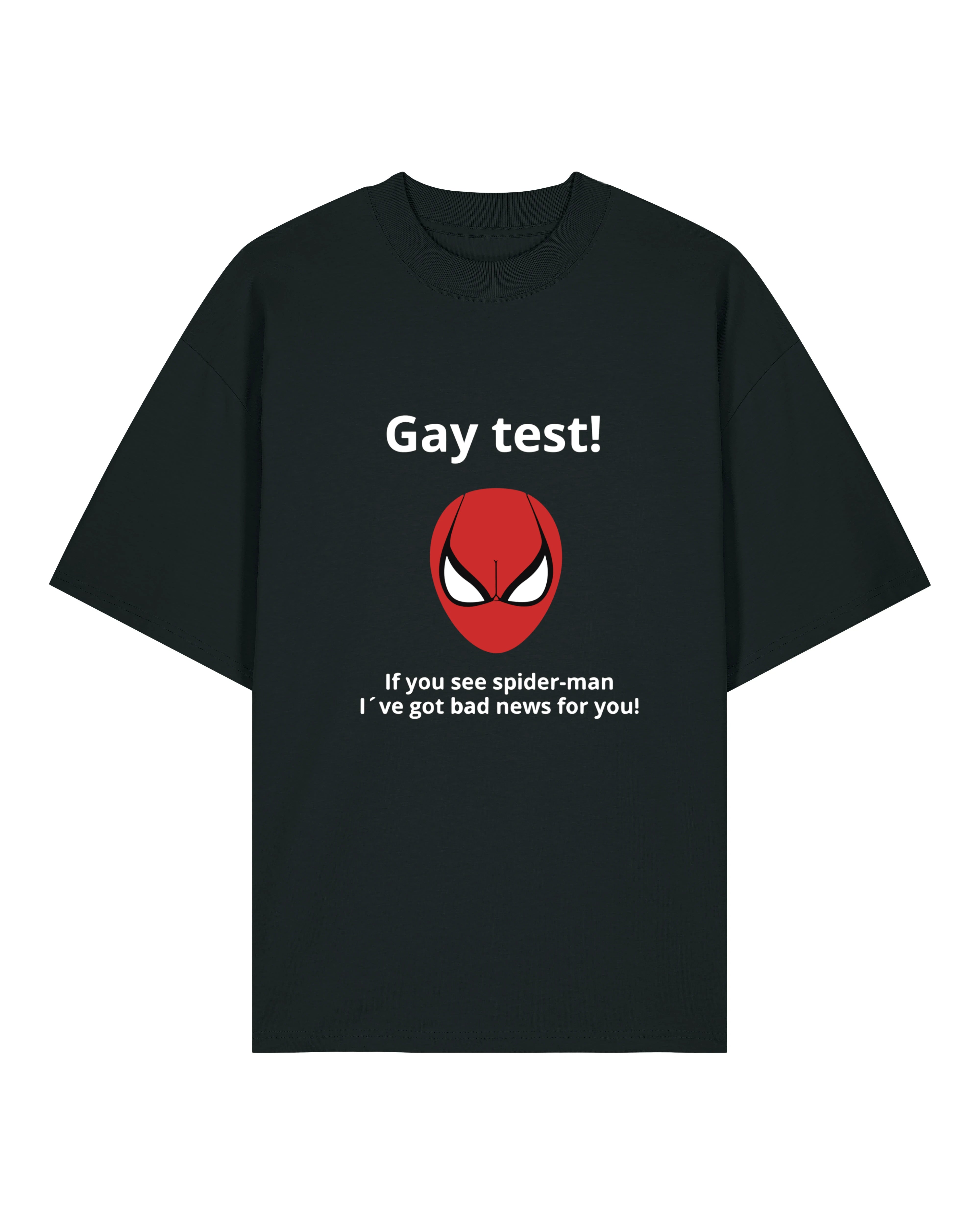 Gay Test Oversized Shirt – Lustiges Shirt Unisex | Teeflix