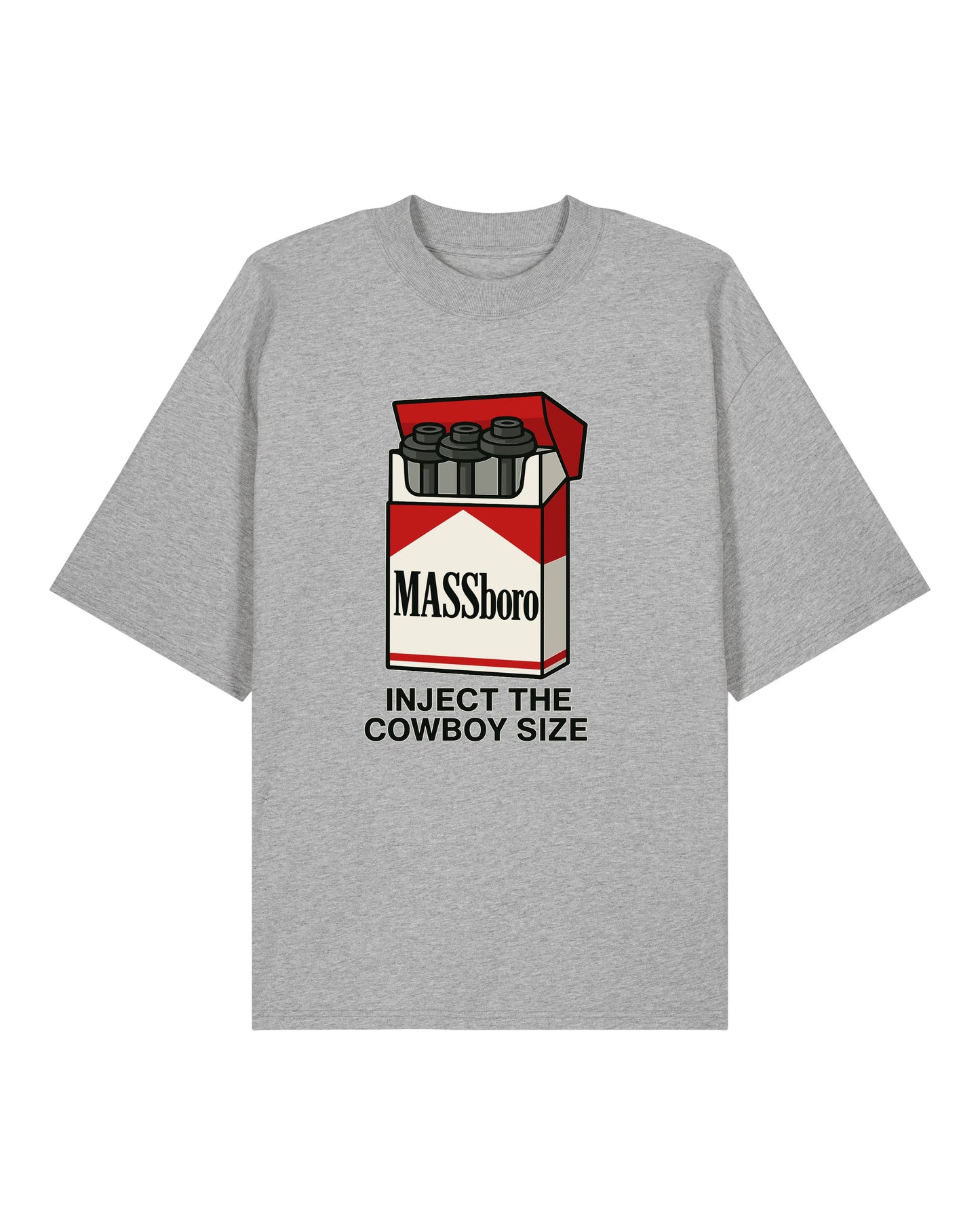 MASSboro Oversized Pumpcover Shirt | GhostGym