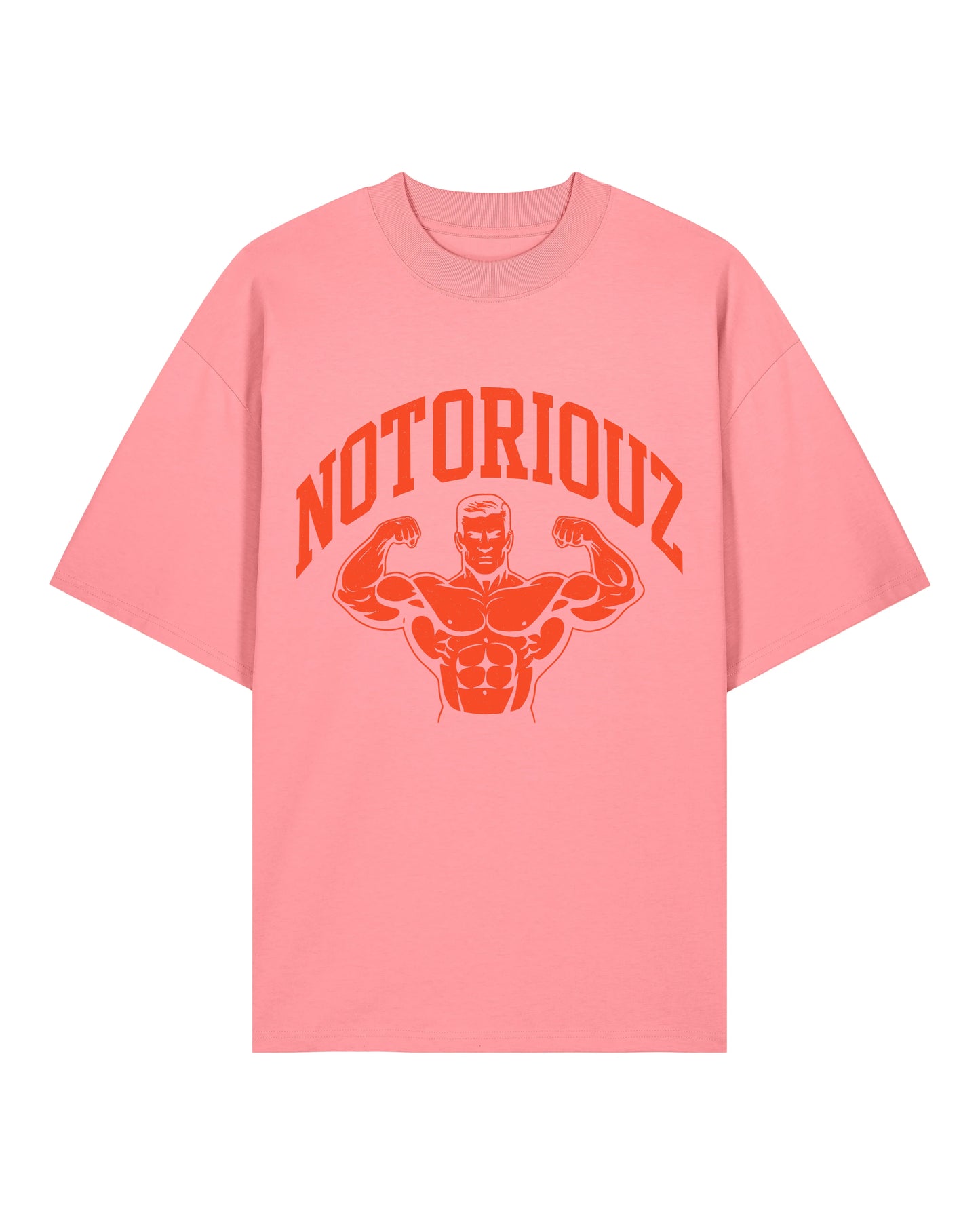Classic Oversized T-Shirt – Oldschool Gym Style | Notoriouz Sportswear